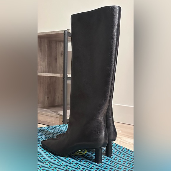 Tory Burch Tubo Knee-High Leather Boots - Picture 4 of 7